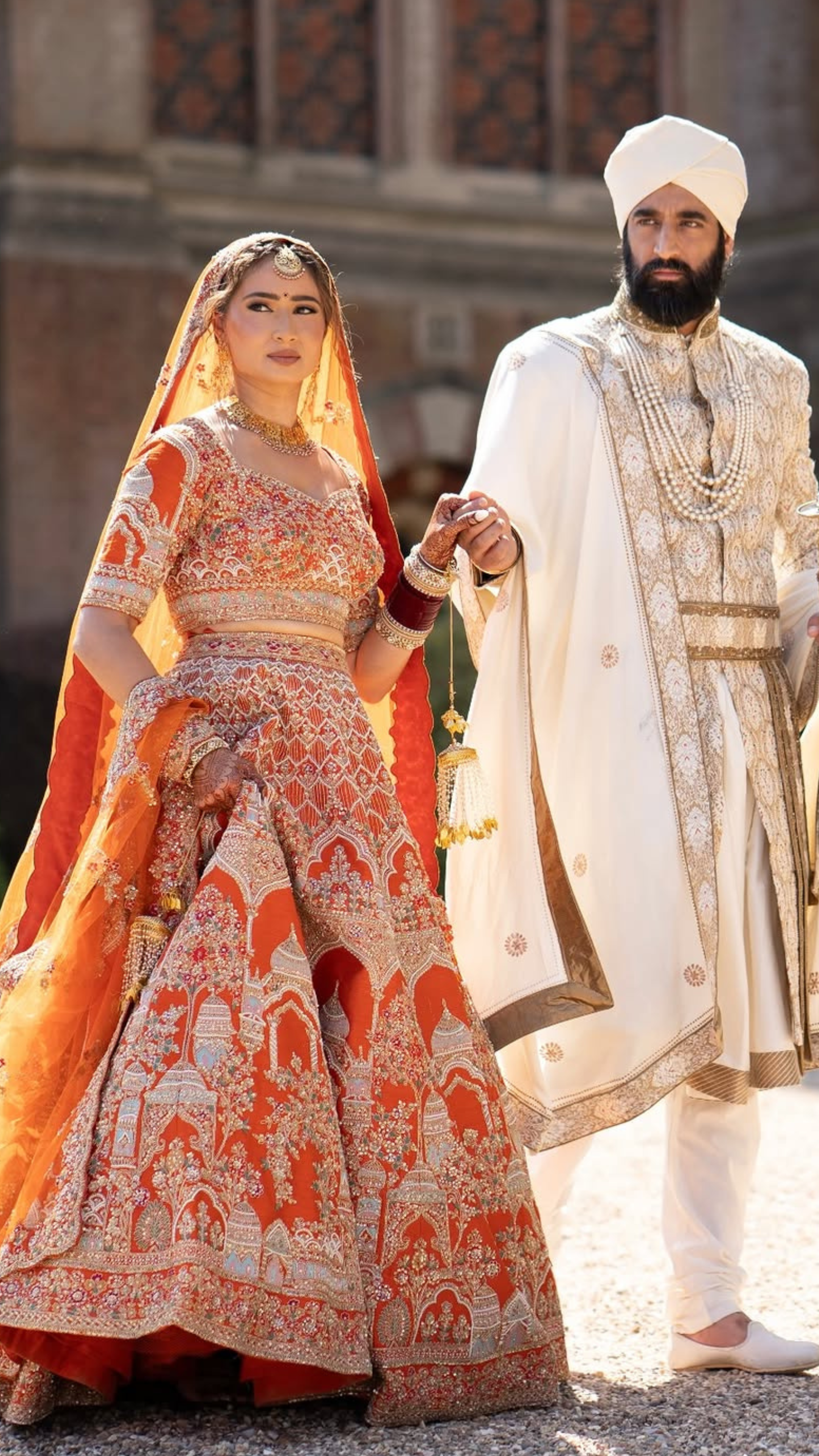 Kiren and Nav wedding portrait